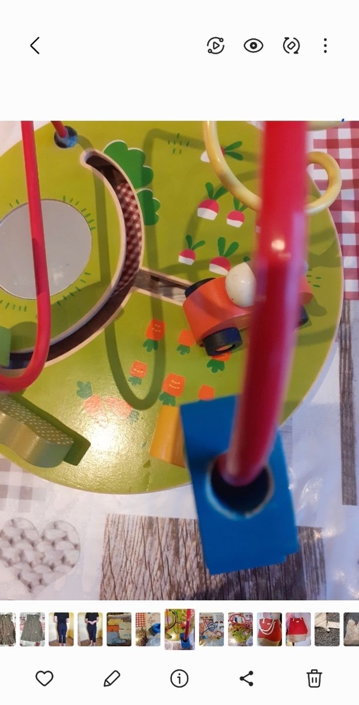 Lot de 2 jouets en bois. - photo numéro 3