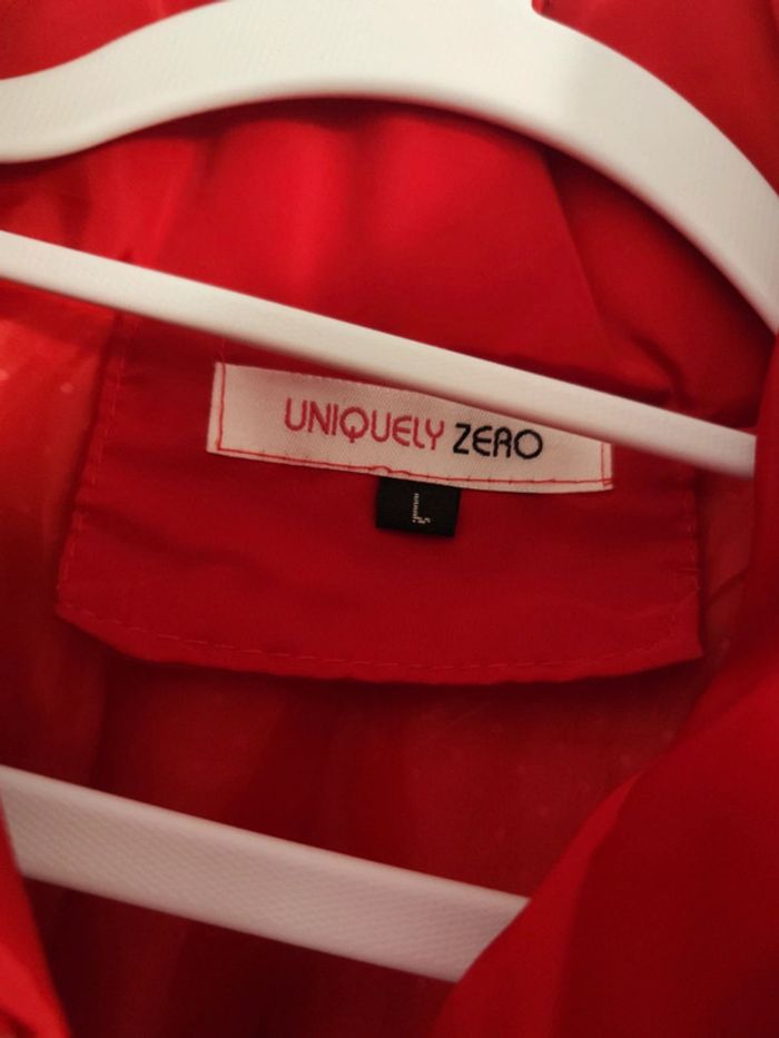 Doudoune rouge Uniquely Zéro femme L - photo numéro 4