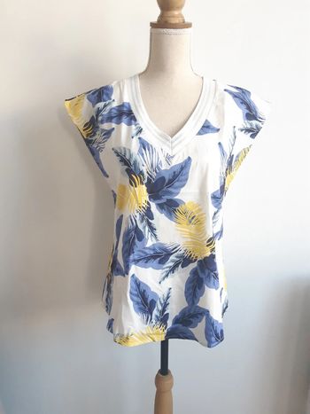 Blouse manches courtes Sarah John T36