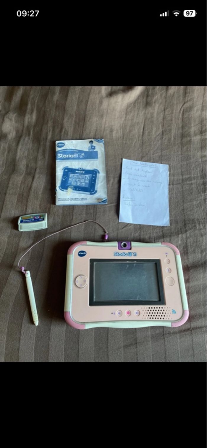 Tablette storio Max vtech