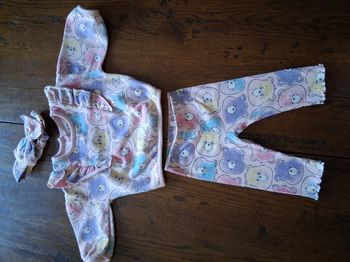 Ensemble 3 pièces pour bébé fille à motif Bisounours de marque Care Bears Baby