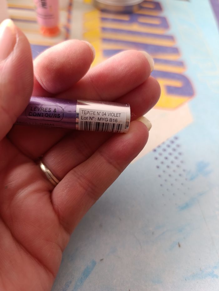 Crayon 4 en 1 violet - photo numéro 2