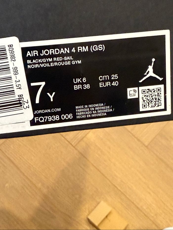 Nike air Jordan 4 rm - photo numéro 6