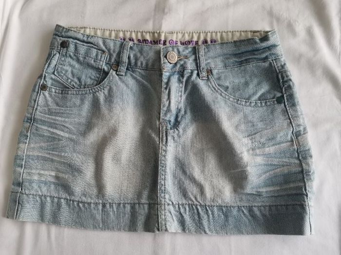 Jupe courte jeans jennyfer 36