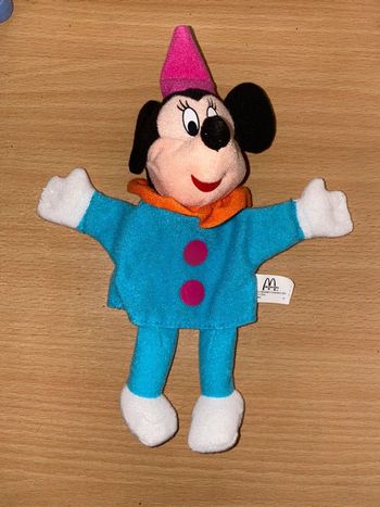 Petite peluche mickey vintage mcdonalds 2001