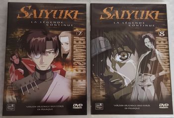DVD - SAIYUKI La légende continue ... - Manga - Légende 7 et 8 - 2 DVDs