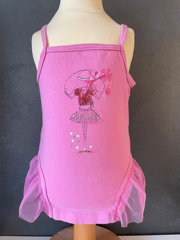 Débardeur rose fille