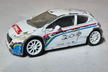 Modèle réduit Peugeot 206 WRC Norev – voiture rallye 1/43