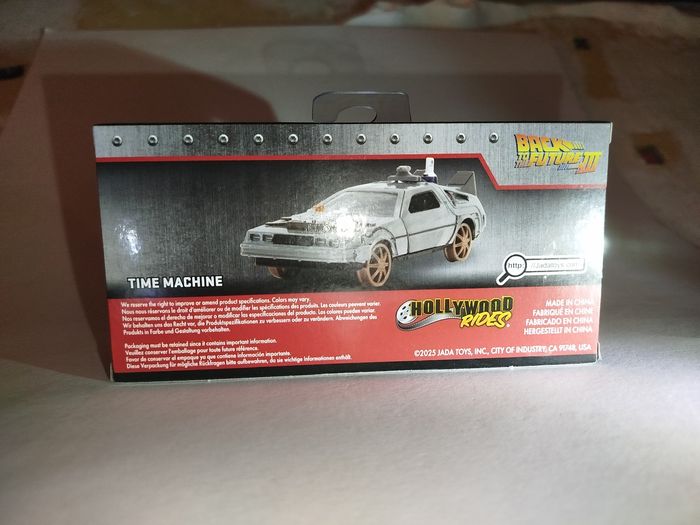 Jada Toy DeLorean Time Machine Rail Version Retour Vers le Future III - photo numéro 8