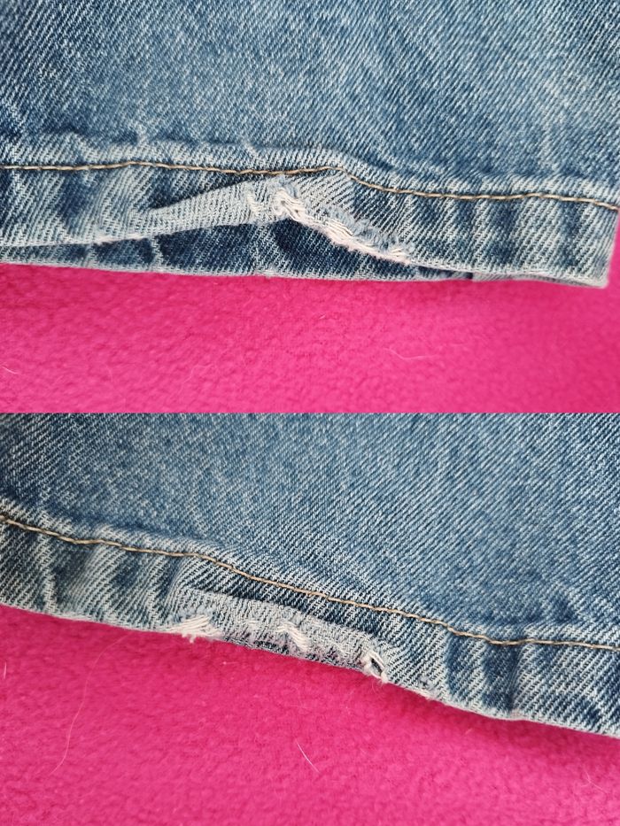 Jean droit déchiré Gemo T 12 ans - photo numéro 6