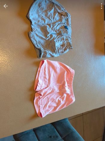 Lot shorts 12 mois fille 
