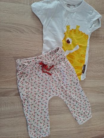 Ensemble fille été 12 mois