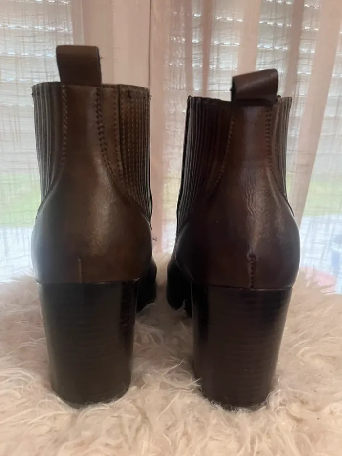 Bottines marron - photo numéro 4