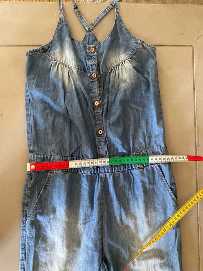 Salopette en jeans Zara Kids à bretelles 11 / 12 ans 152 cm - photo numéro 14