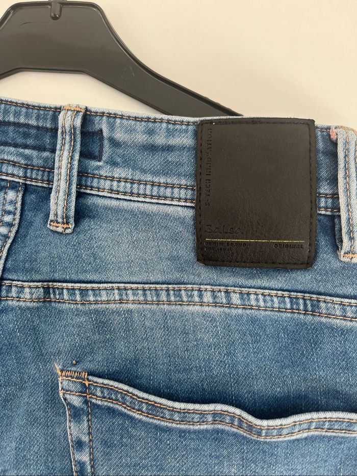 Jean Salsa bleu denim - photo numéro 5