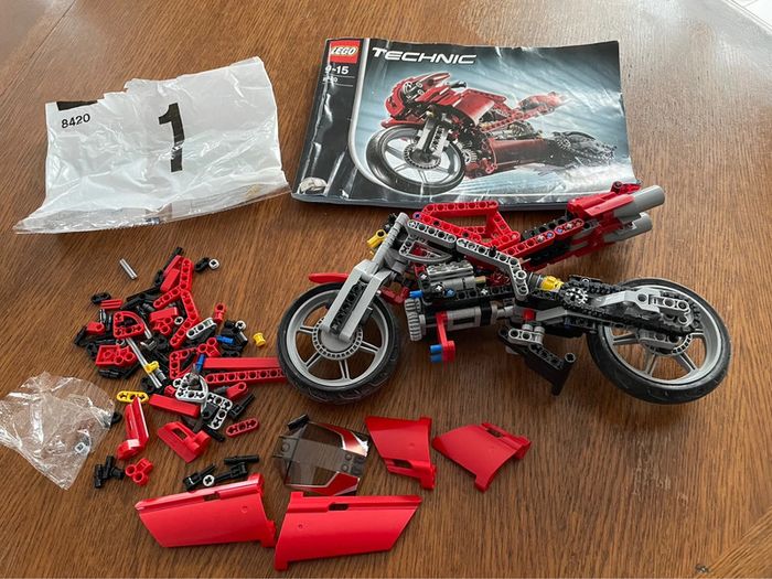 Moto Lego Technic 8420 - photo numéro 2