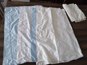 Lot de 3 draps bébé fille