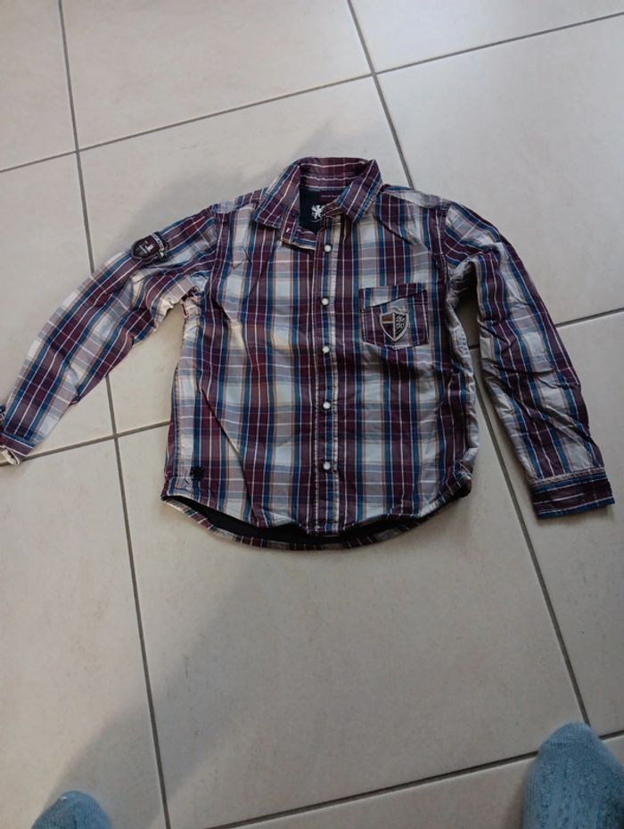 Chemise doublée taille 7 ans Sergent Major