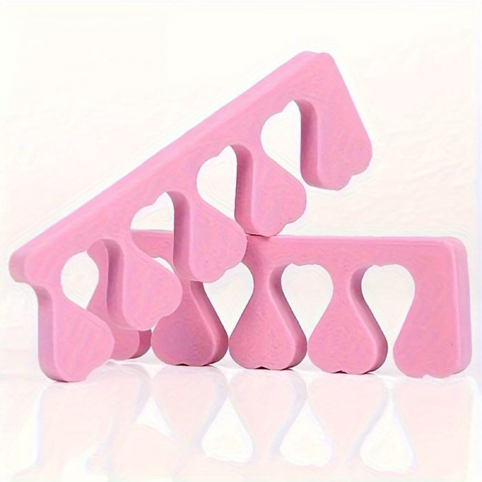 Lot de 4 mousses pour écarter les doigts pour le vernis