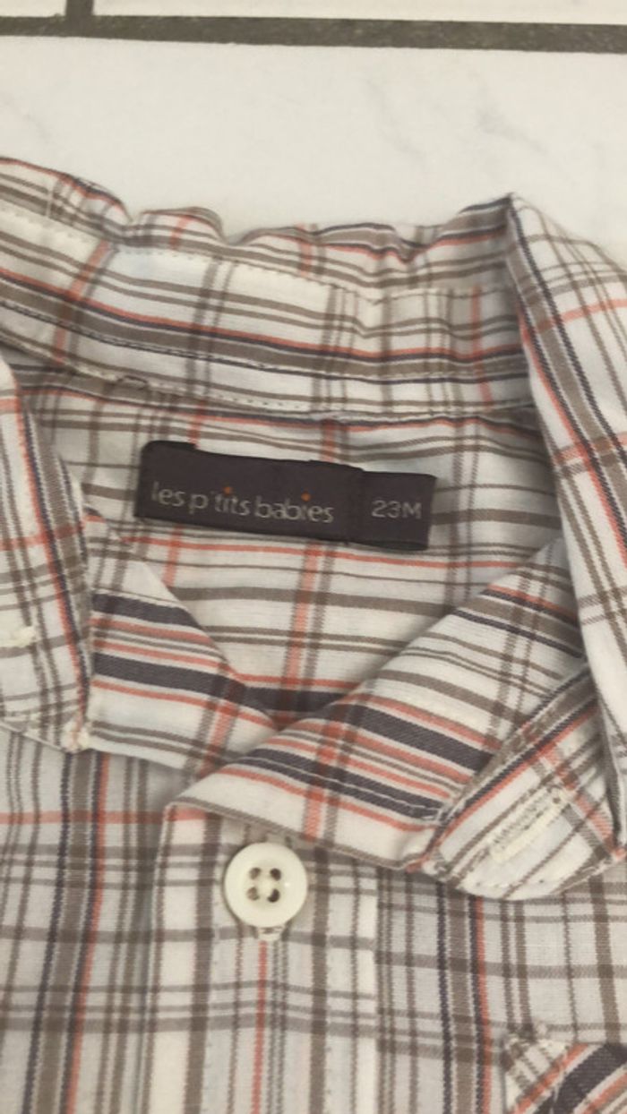 Chemise à carreaux - photo numéro 2