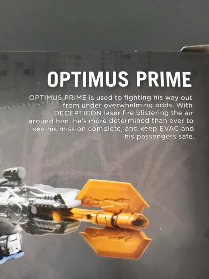Figurine optimum prime transformers universal studio hasbro - photo numéro 13