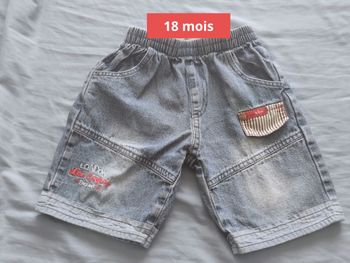 Short Lee Cooper taille 18 mois