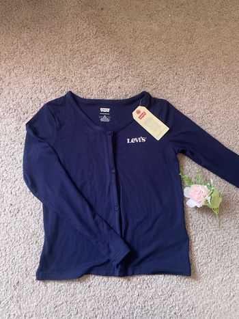 Cardigan Levi’s bleu marine – Taille 12A - Neuf