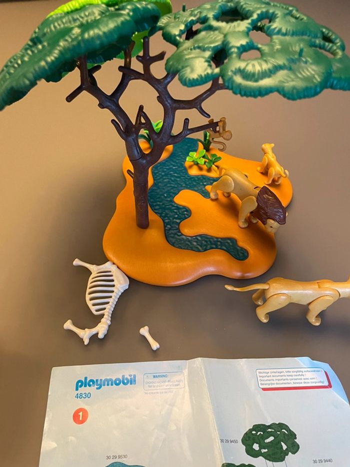 Playmobil plan d’eau lion 4830 - photo numéro 9