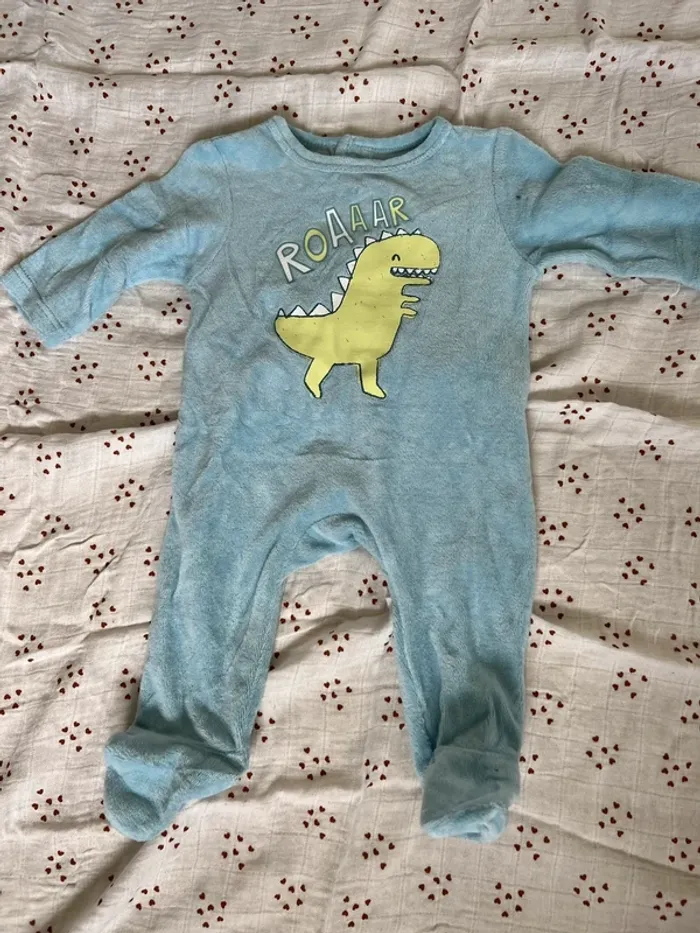 Pyjama chaud bébé 1 mois