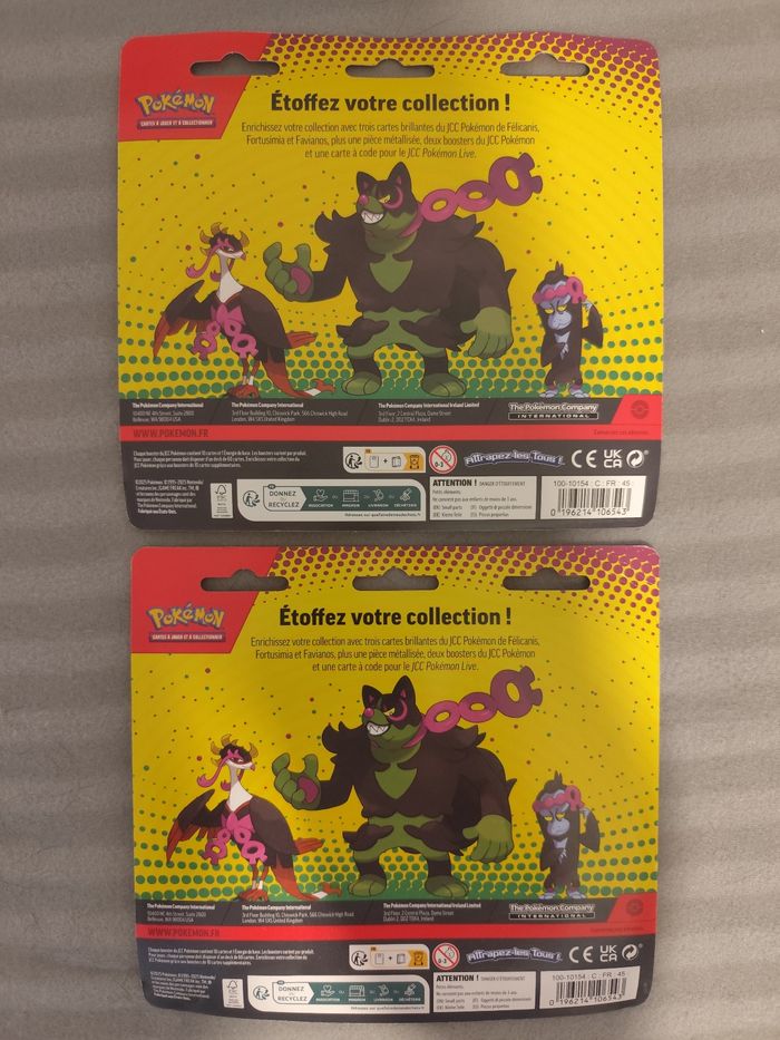 Lot deux Duopack Stars Etincelantes EB09 EV01 boosters cartes Pokémon Holo Dracaufeu Arceus - photo numéro 2