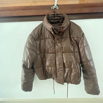 Doudoune marron