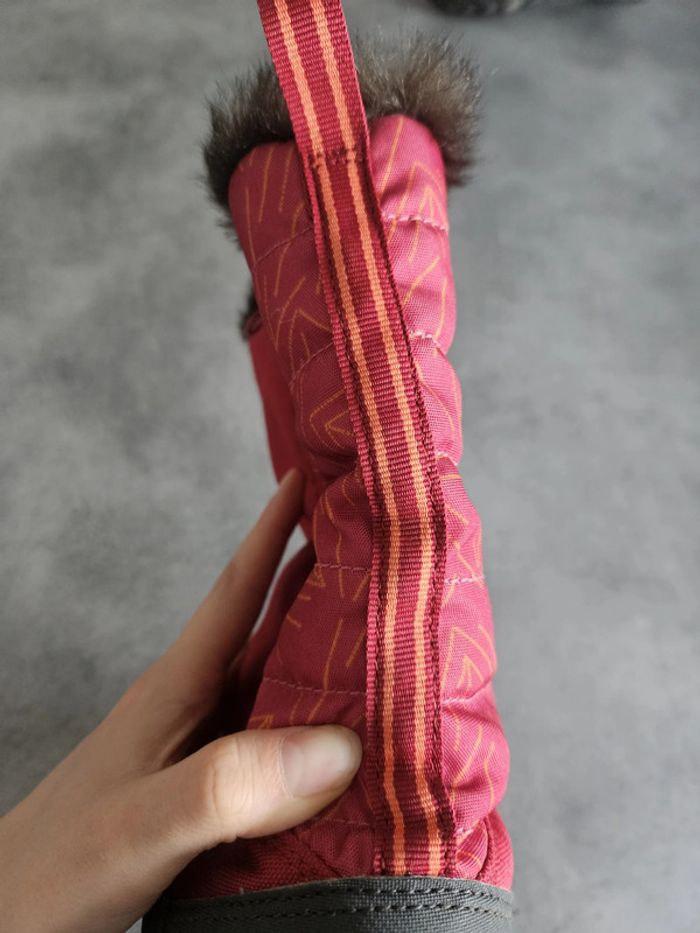 Bottes de neige / après-ski femme - Pointure 38 - Quechua - Rouge rose - photo numéro 8