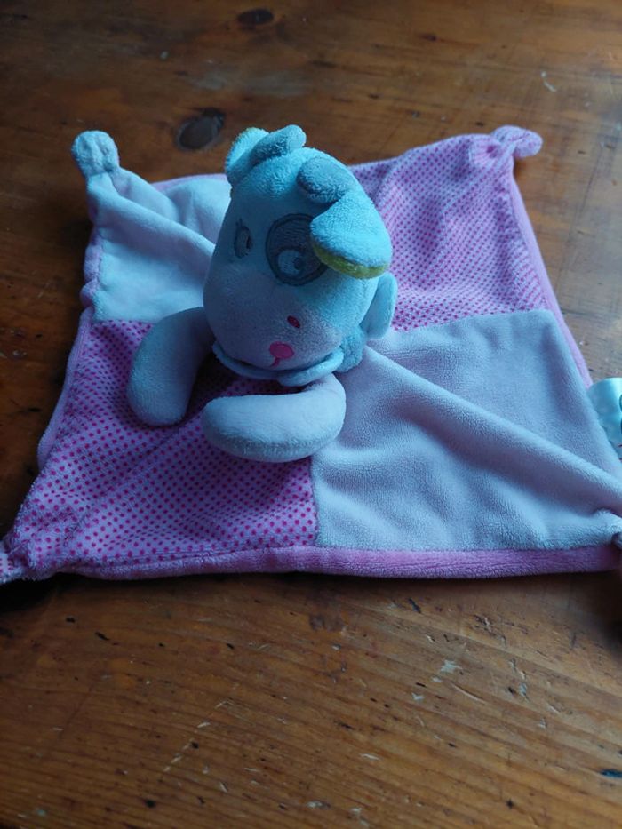 Doudou vache rose Mots d'enfants - photo numéro 3