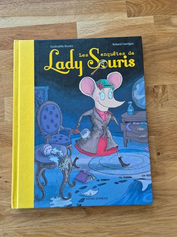 Livre Les enquêtes de Lady Souris Gwénaëlle Boulet