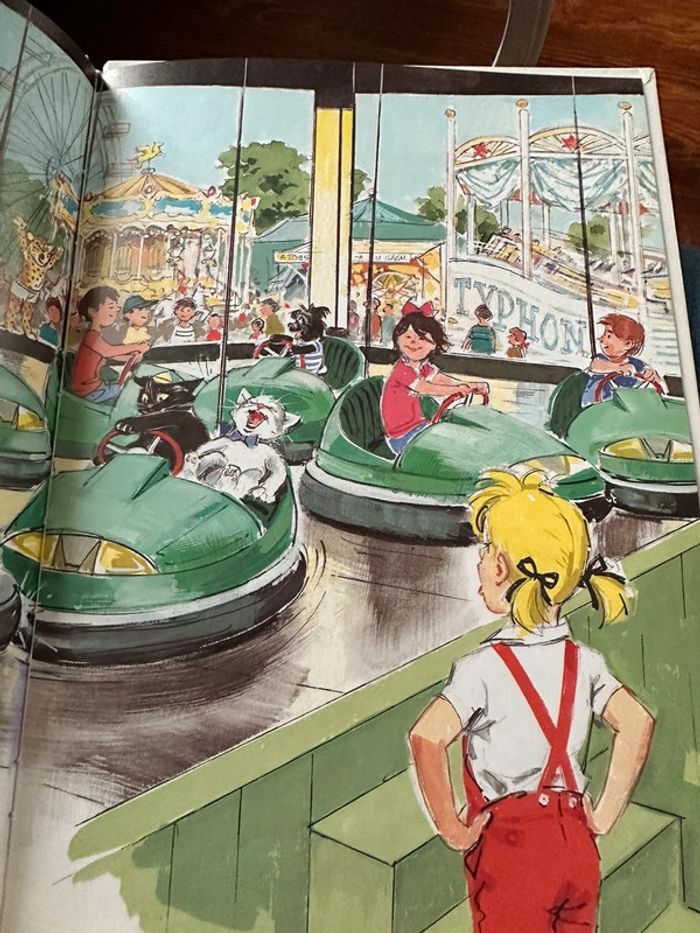 Album bd Caroline et les vacances de Titus robot ancien livre Pierre probst Hachette - photo numéro 3