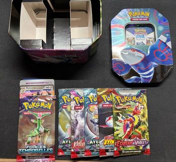 Pokebox kyogre + cartes Pokémon 