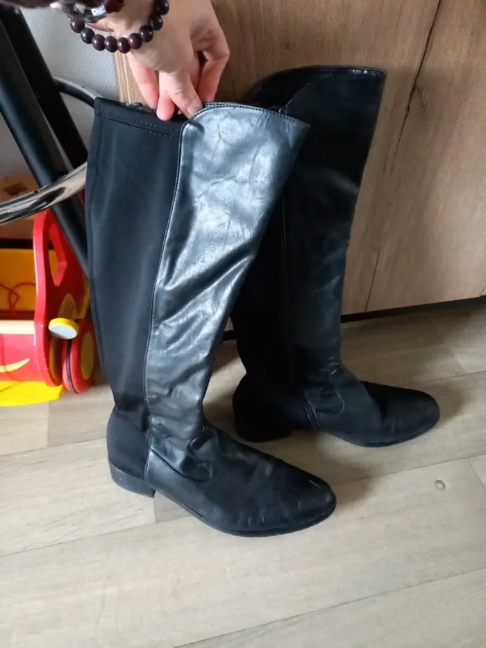 Botte noir femme T.39 - photo numéro 9