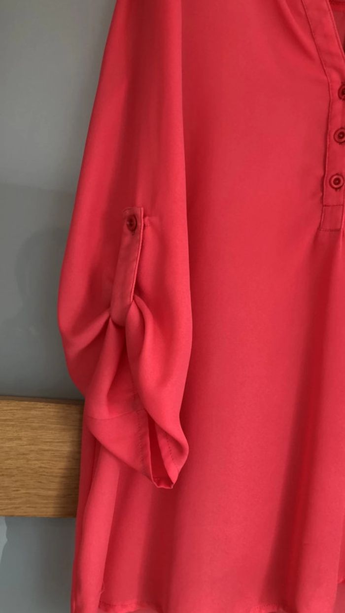 Blouse rose vif - photo numéro 3