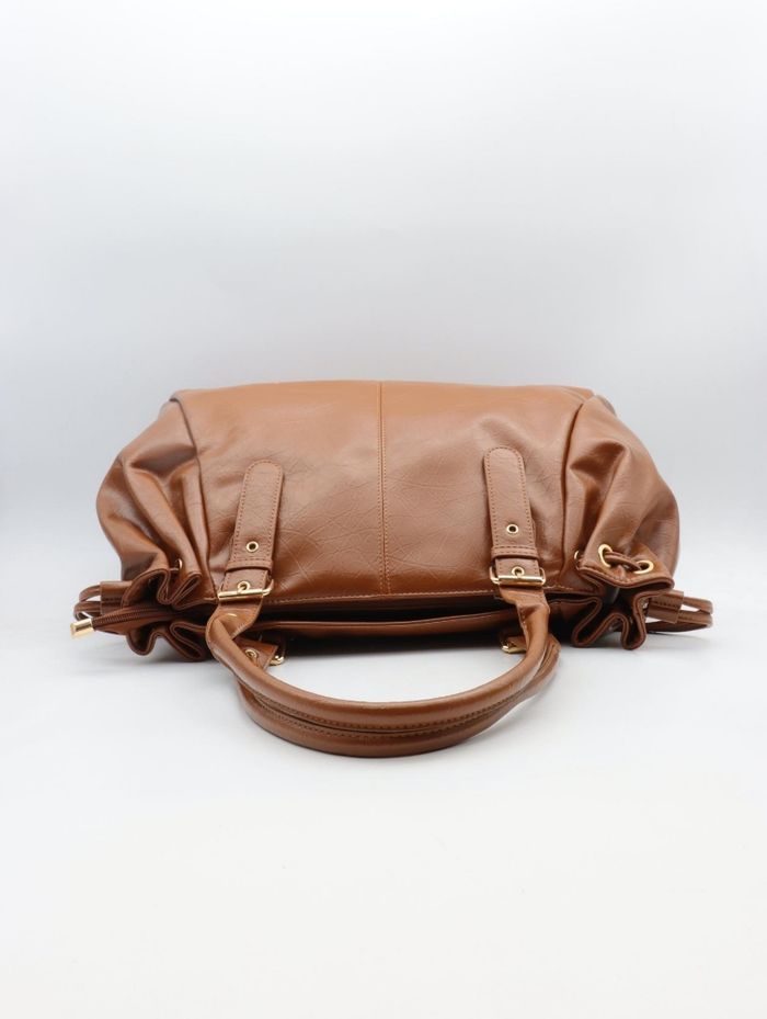 Grand sac cabas A4 craquelé Flora Co - photo numéro 3