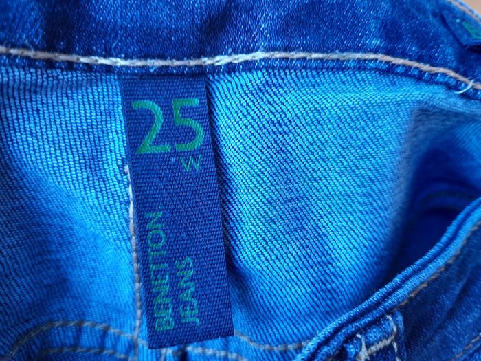 Superbe jeans slim United Colors of Benetton, boyfriend, taille 25 pu 14/16 ans, mixte - photo numéro 5