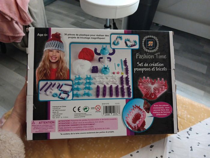 Set de création de pompons et tricots - photo numéro 2