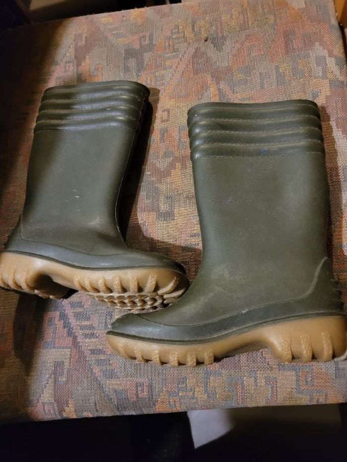 Bottes caoutchouc taille 25