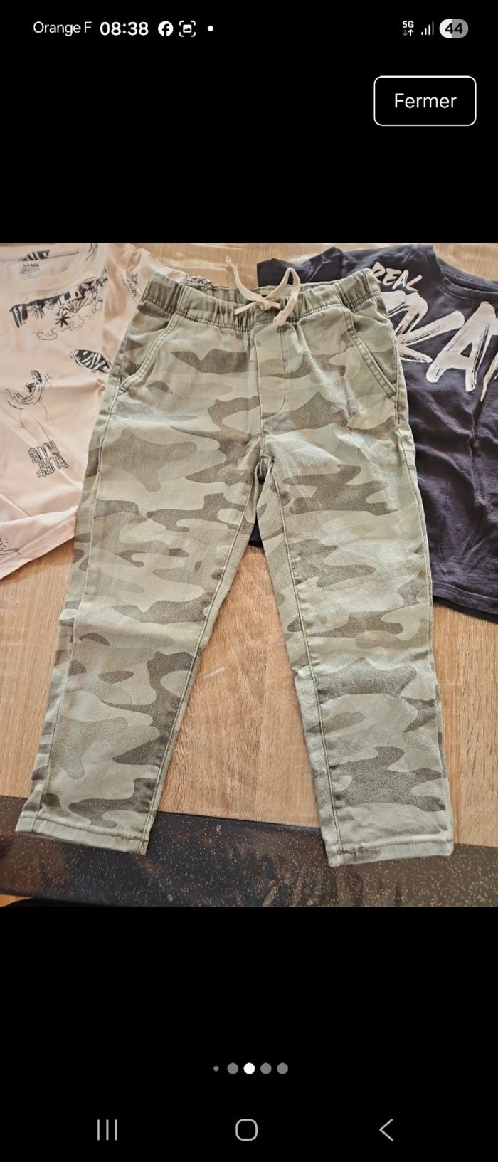 Lot tee shirt pantalon - photo numéro 4