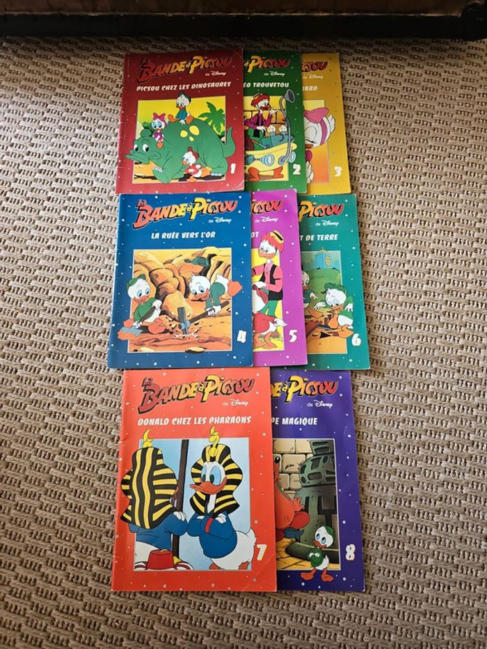 Collection livre la bande à picsou vintage