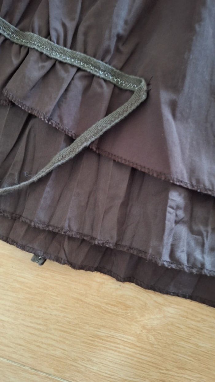 Trench long marron taille 1 Areline - photo numéro 5