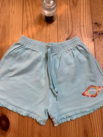 Short bleu 10 ans