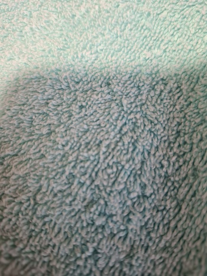 Joli peignoir de bain femme Sarah Florentin M turquoise très bon état - photo numéro 5