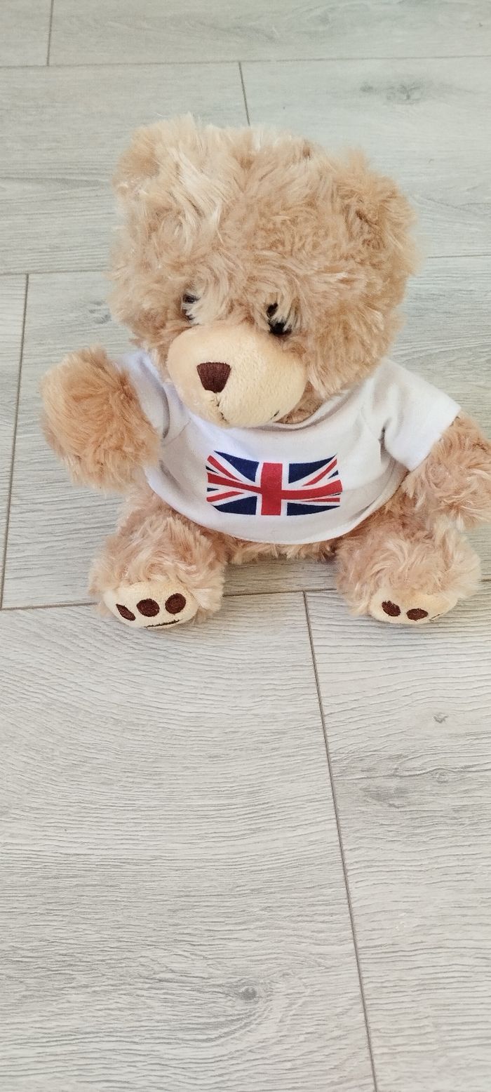 Peluche ours avec t-shirt Londres Primark