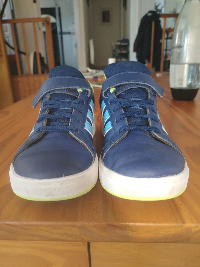 Sneakers Adidas bleu tbe 33 - photo numéro 6