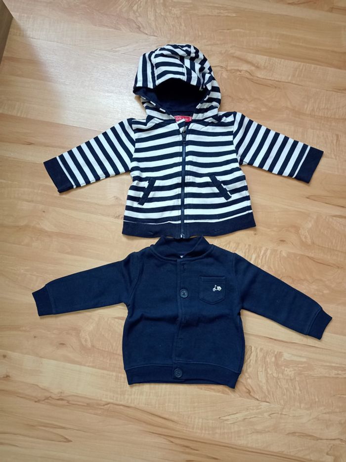 Lot gilets garçon 12 mois
